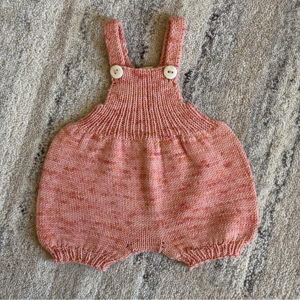 Misha & Puff, Romper, Carnation, 6-12m
